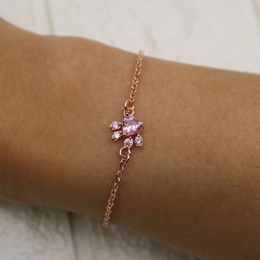 Cat Paw Claw Bracelet - Unique Animal Jewelry Bracelet for Cat Lovers