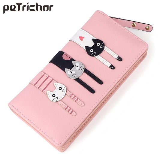 Stretching Cats Women's Envelope Wallet