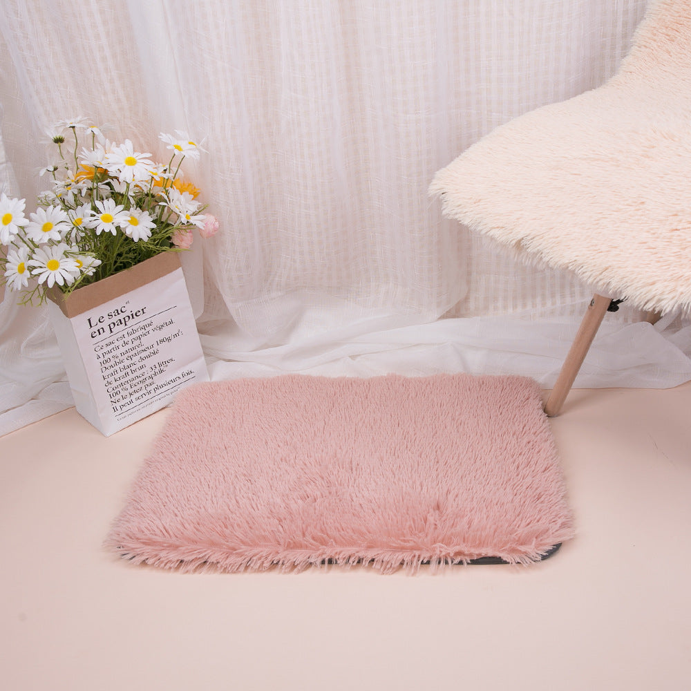 Dual-Use Plush Sleeping Mat