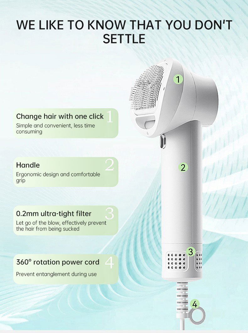 2-in-1 Smart Pet Hair Dryer and Blow Comb
