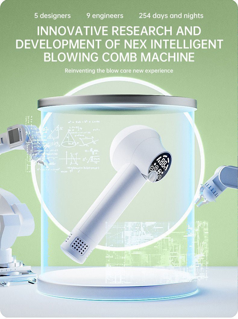 2-in-1 Smart Pet Hair Dryer and Blow Comb