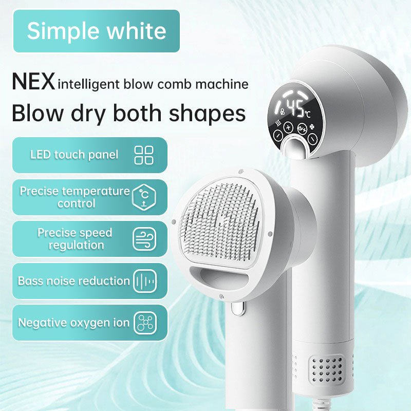 2-in-1 Smart Pet Hair Dryer and Blow Comb