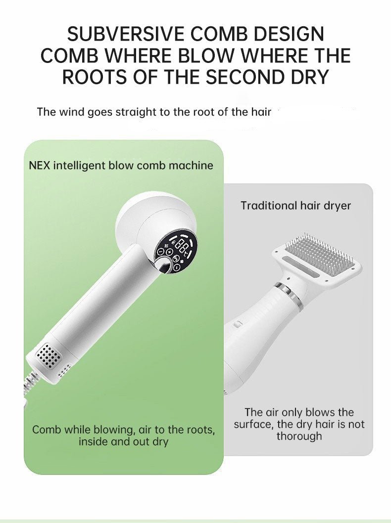 2-in-1 Smart Pet Hair Dryer and Blow Comb