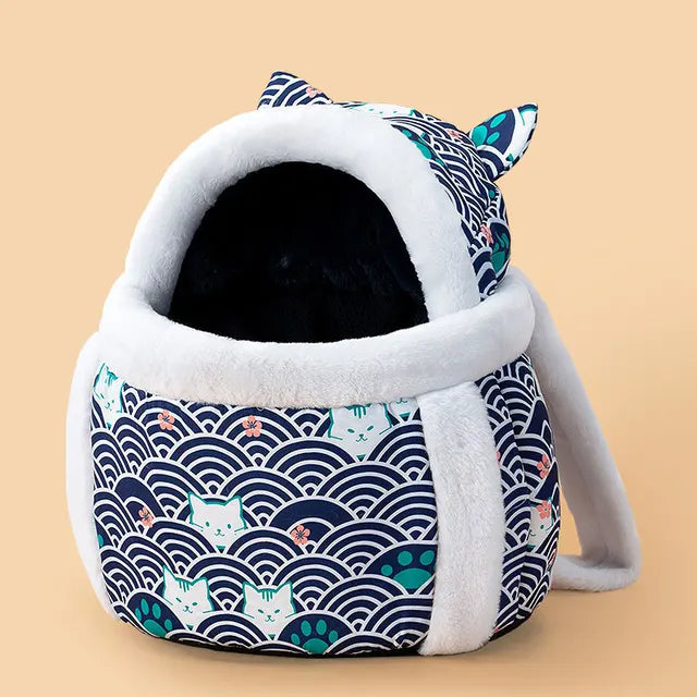 Portable Travel Kitty Pet Carrier Tummy Bag