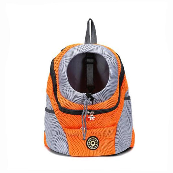 Outdoor Nylon Mesh Double Shoulder Pet Carrier Bag