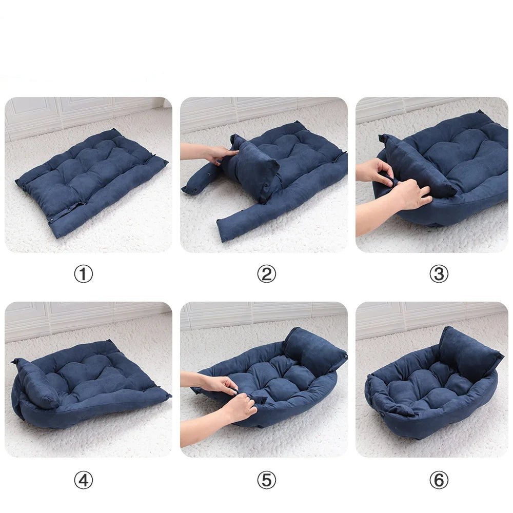 3-in-1 Multifunction Dog Bed Mat
