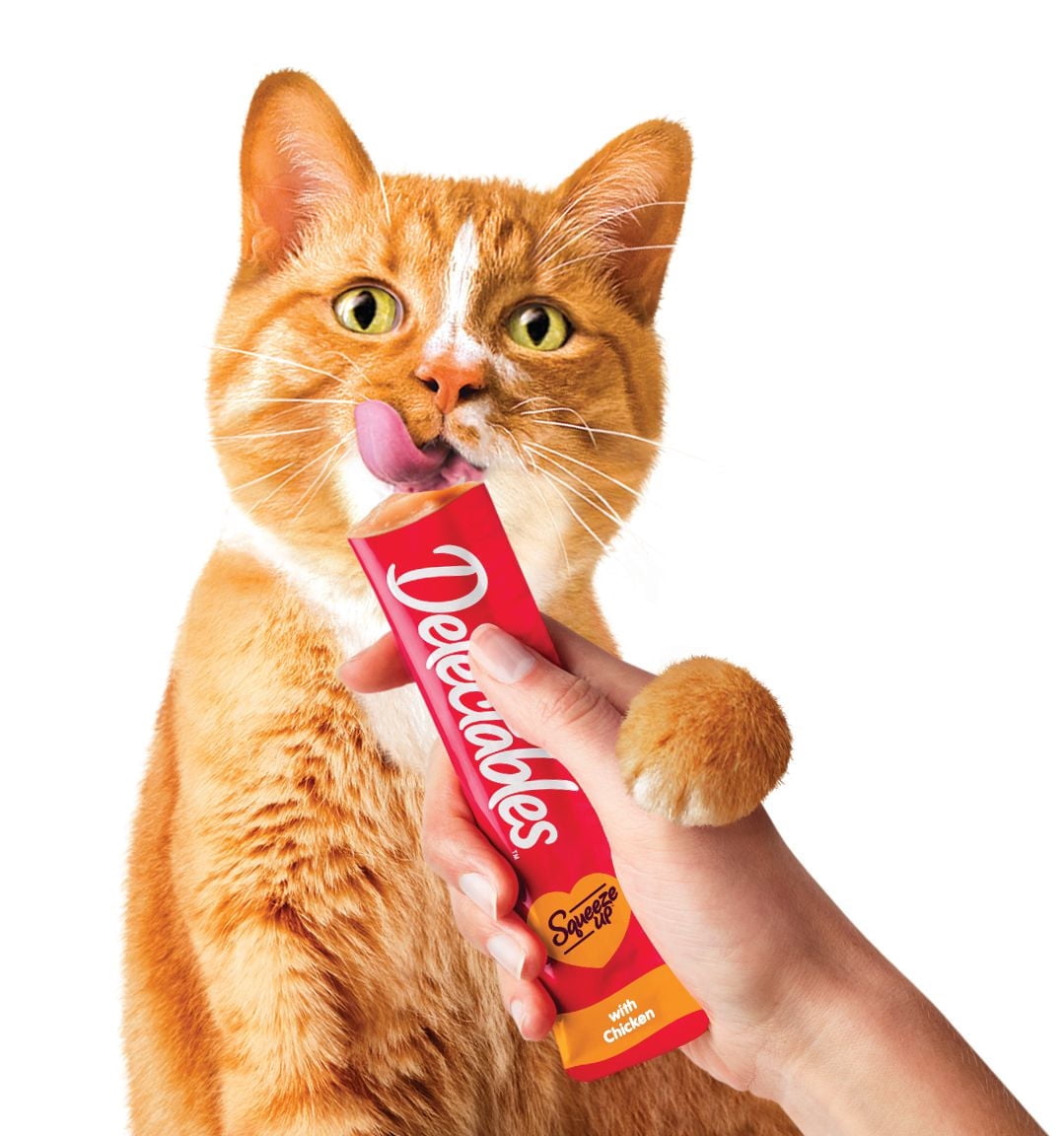 Delectables Chicken, Tuna & Shrimp Squeeze Up™ Wet Cat Treats 20 Pack