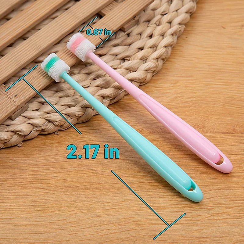 360 Degree Soft Silicone Cat Toothbrush