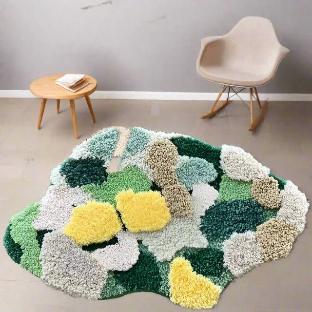 3D Terrain Soft Feel Moss Carpets