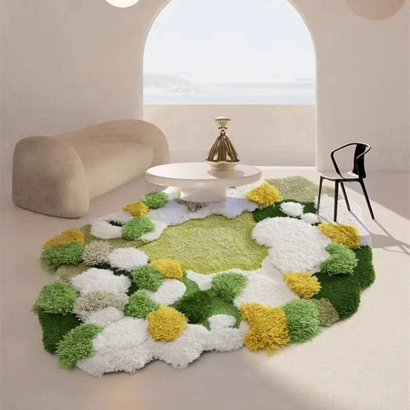 3D Terrain Soft Feel Moss Carpets