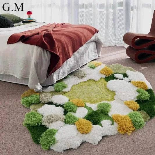 3D Terrain Soft Feel Moss Carpets