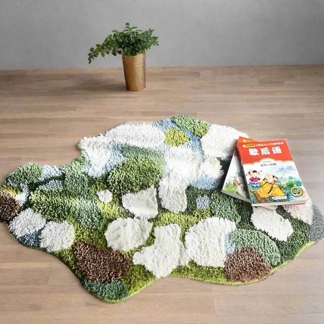 3D Terrain Soft Feel Moss Carpets