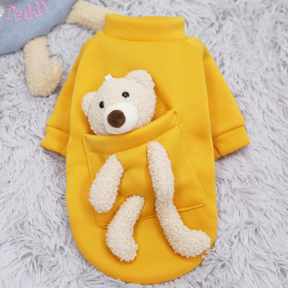 Pocket Bear Cuddle Clothes Autumn And Winter