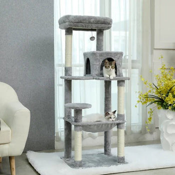 5-Level Cat Tower Hammock