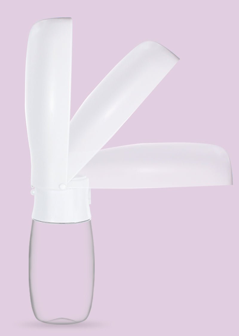 550ML Large Capacity Portable Outdoor Water Bottle with Drinking Cup