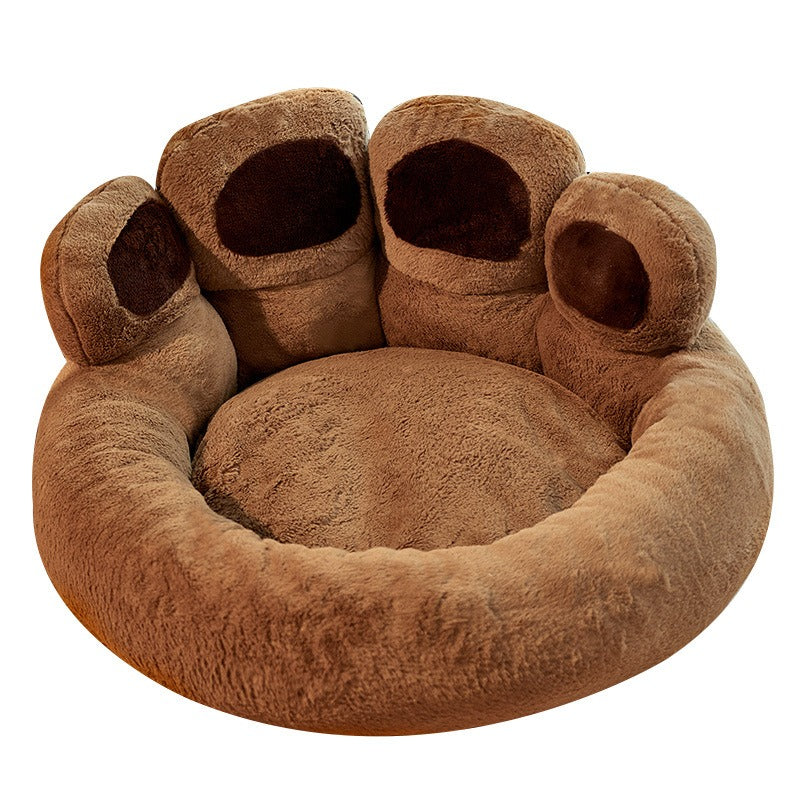 Teddy Paw Nest Winter Washable Deep Sleep Mattress