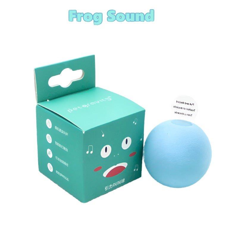 Interactive Touch Play Animal Sounds Catnip Lid Toy