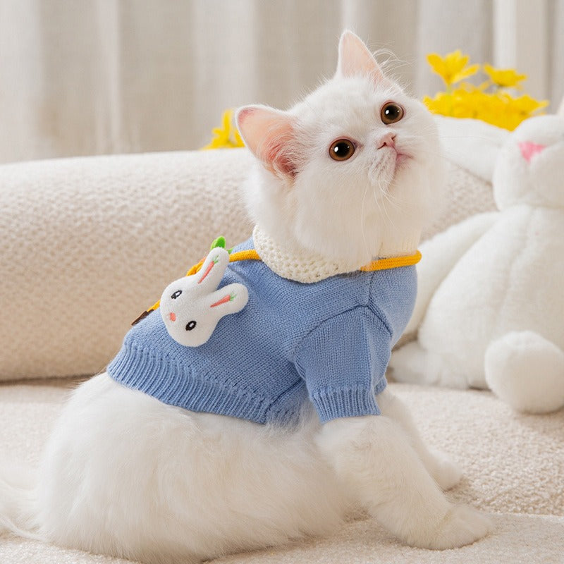 Cat Carrot Purse Sweater Autumn & Winter Clothes