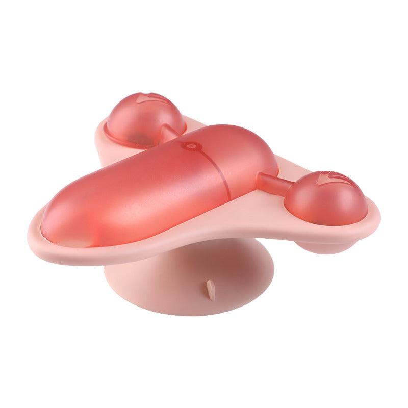 Rotating Plane Treat Leaking Cat Toy