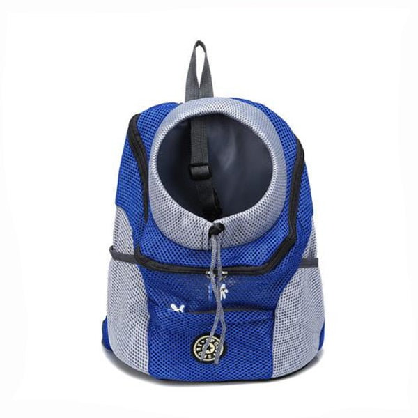 Outdoor Nylon Mesh Double Shoulder Pet Carrier Bag