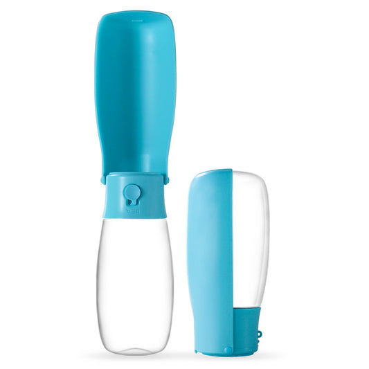 550ML Large Capacity Portable Outdoor Water Bottle with Drinking Cup