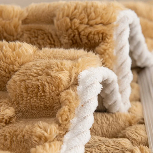 Anti-Scratch Thick and Soft Towel Winter Sofa Decor Cover