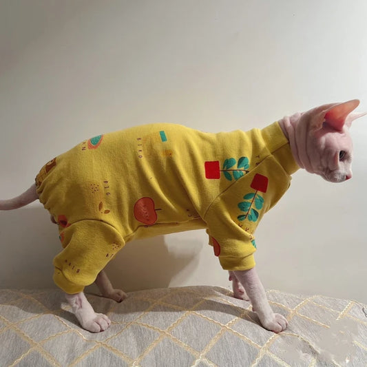 Sphynx Winter Cat Sweatshirt and Undercoat
