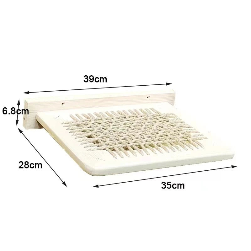 Wall Mounted Hammock Hanging Rack and Climbing Frame
