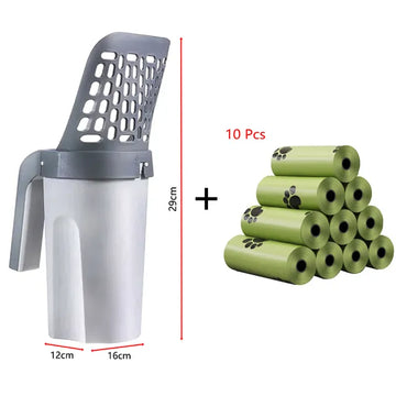 With 10 rolls of bag