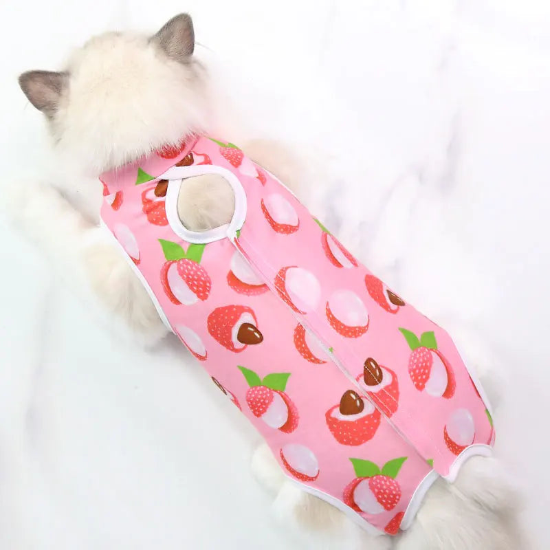 Cat Weaning Anti-lick Sterilization Surgery Recovery Suit