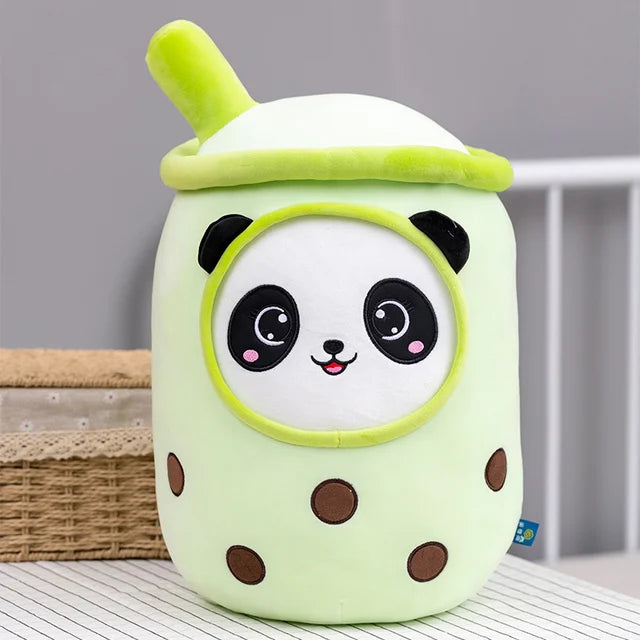 Boba Milk Tea Cat Sleeping Toy