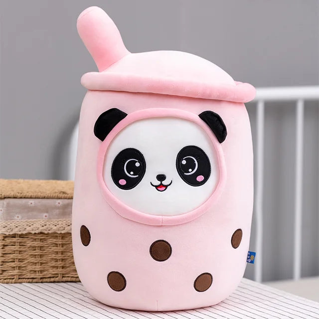 Boba Milk Tea Cat Sleeping Toy