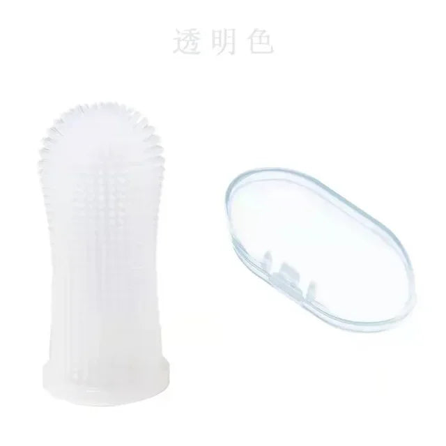 Super Soft Pet Finger Toothbrush Non-Toxic Silicone