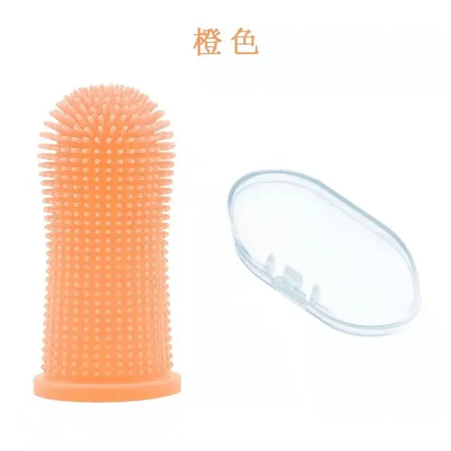 Super Soft Pet Finger Toothbrush Non-Toxic Silicone