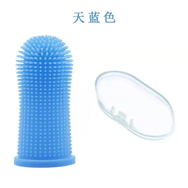 Super Soft Pet Finger Toothbrush Non-Toxic Silicone