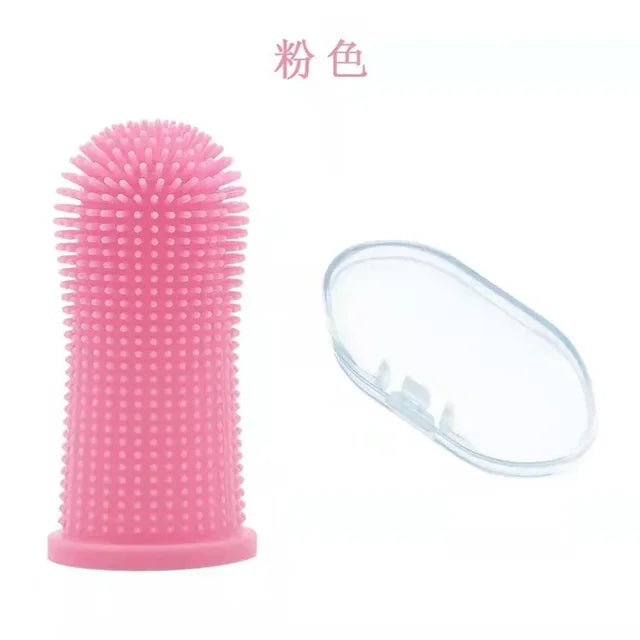 Super Soft Pet Finger Toothbrush Non-Toxic Silicone