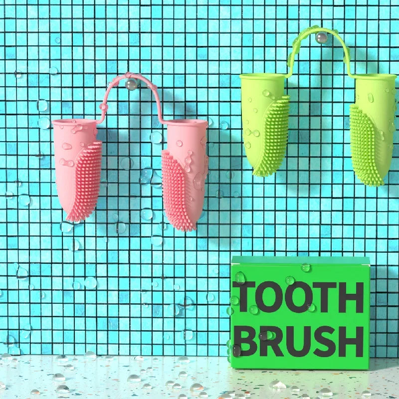 Super Soft Pet Finger Toothbrush Non-Toxic Silicone