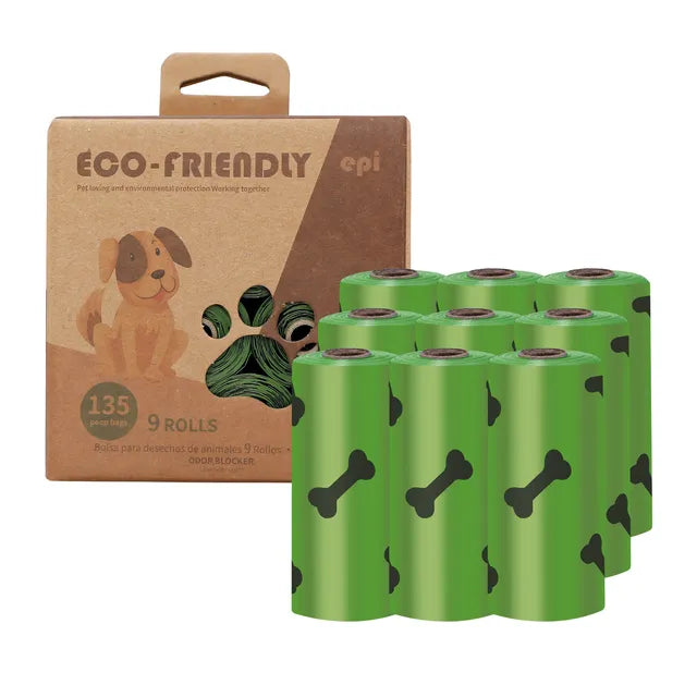 EPI Biodegradable Pet Garbage Bag with Dispenser