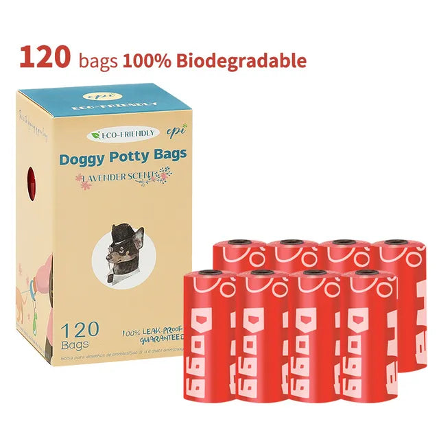 EPI Biodegradable Pet Garbage Bag with Dispenser