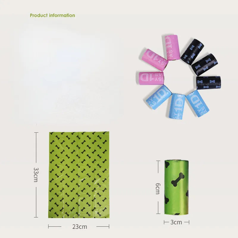 EPI Biodegradable Pet Garbage Bag with Dispenser