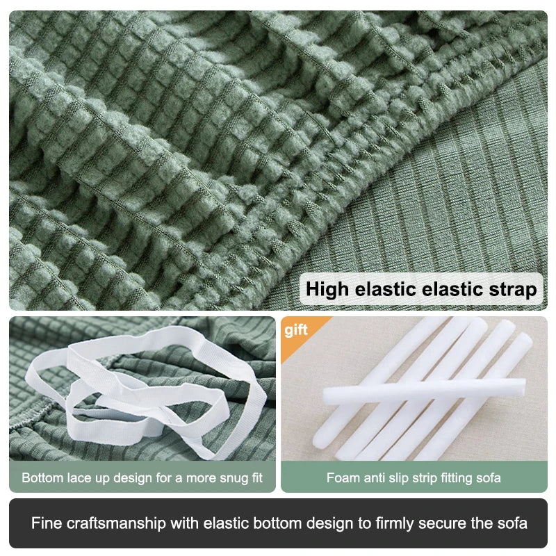 Geometric 360 All-Round Fit Aesthetic Elastic Sofa Cover and Protector