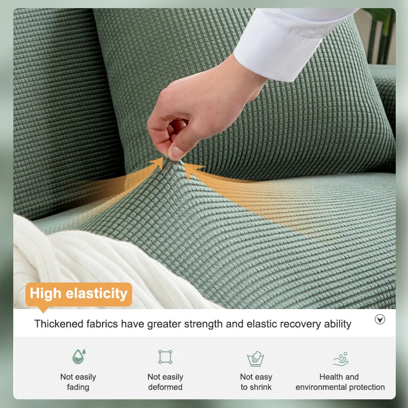 Geometric 360 All-Round Fit Aesthetic Elastic Sofa Cover and Protector