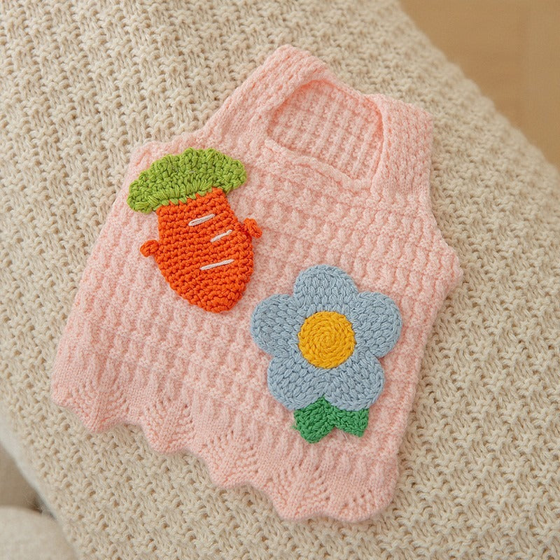 Cat Carrot Purse Sweater Autumn & Winter Clothes