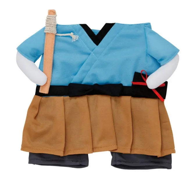 Sumurai Cat & Dog Costume