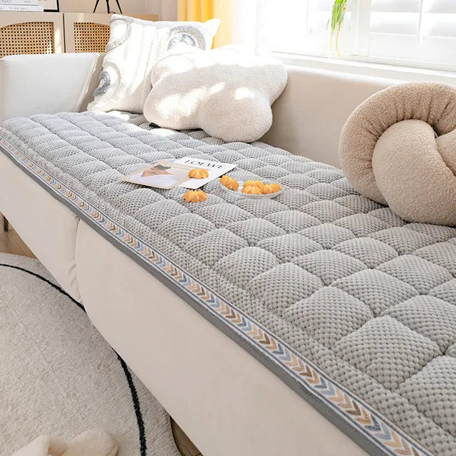 Checkered Scratchable Anti-Slip Cat Sofa Mat