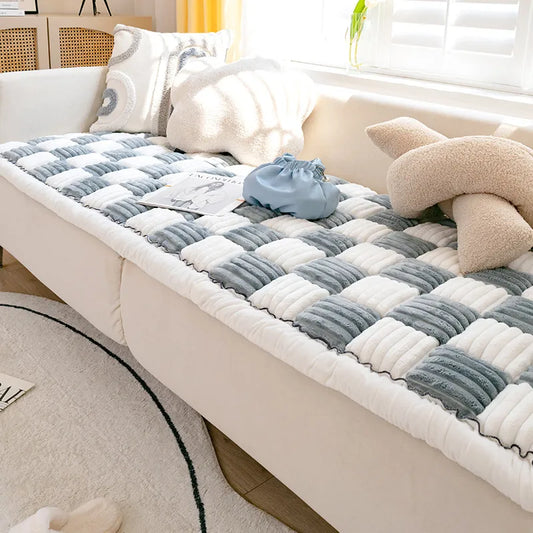 Checkered Scratchable Anti-Slip Cat Sofa Mat