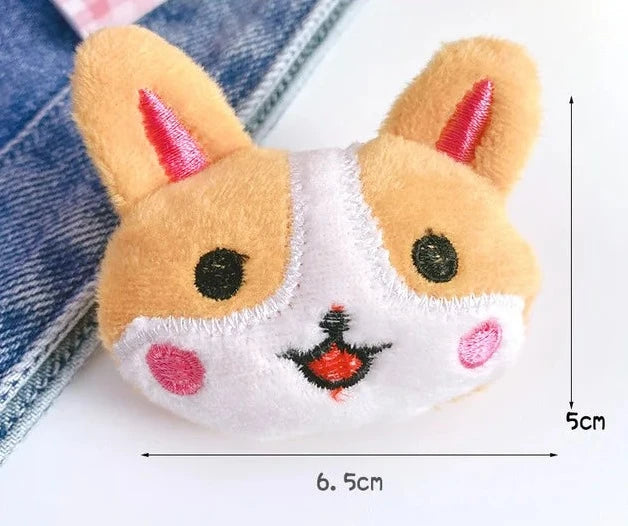 Handsewn Cute Cartoon Cat Treat Toys (w/ Dried Catnip)