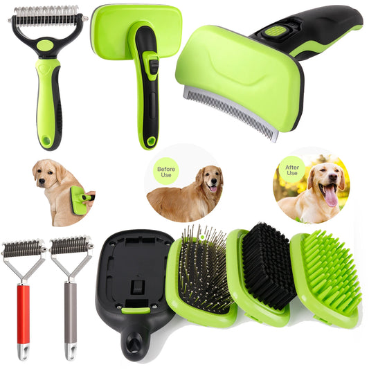Mewoofun Hair Removal Comb for Dematting and Deshedding