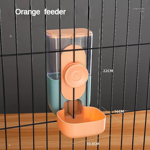 Pet Cage Food and Water Feeder