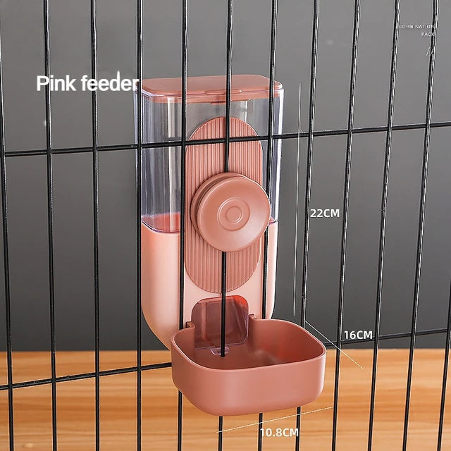 Pet Cage Food and Water Feeder